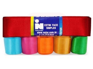 Fita de Cetim Cores - 15mm