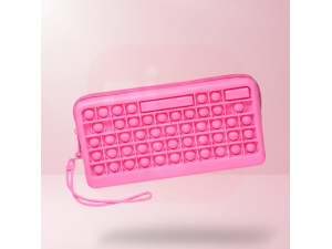 Estojo Escolar Antiestresse DAC Poosh! Teclado em Silicone